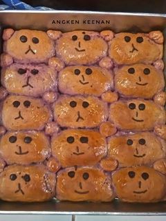 Foto resep Roti Ubi Ungu Karakter (untuk Bakpao dan Donat, Praktis)