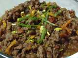 tomato keema curry