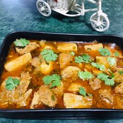 A picture of Shaljam Gosht.