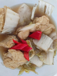 Foto resep Tumis Tahu Sawi Putih
