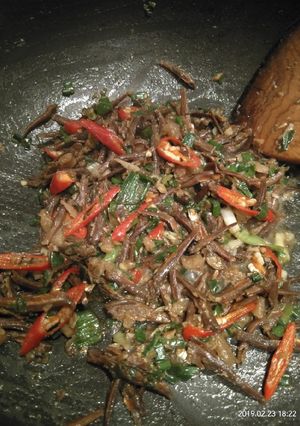 Foto resep Oseng Teri adem (rambangan)