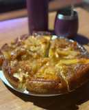 Torta invertida de Manzanas