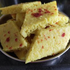 A picture of Khatta Dhokla.