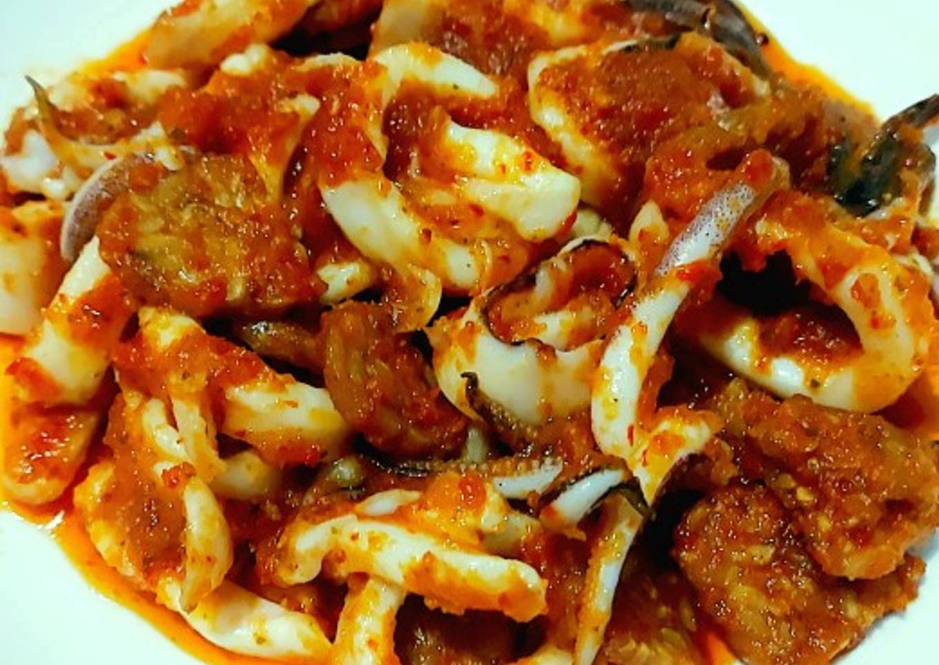 Cumi Tempe Balado