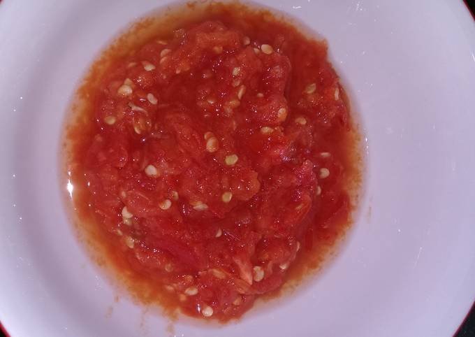 Sambal Tomat Mentah