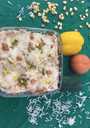 વેજ લઝાનીયા (Veg. Lasagna Recipe In Gujarati) રેસીપી મુખ્ય ફોટો