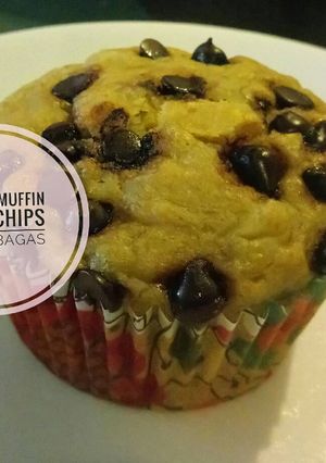 Foto resep Banana 🍌 muffin coco chips