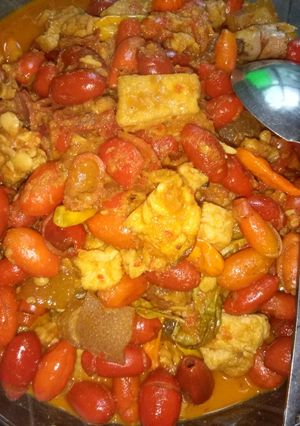 Foto resep Lodeh kulit mlinjo mantab