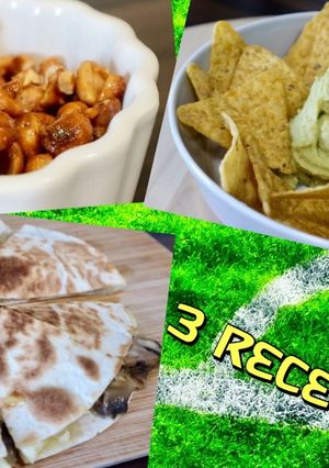 Una foto de 3 recetas fáciles y rápidas para disfrutar del mundial