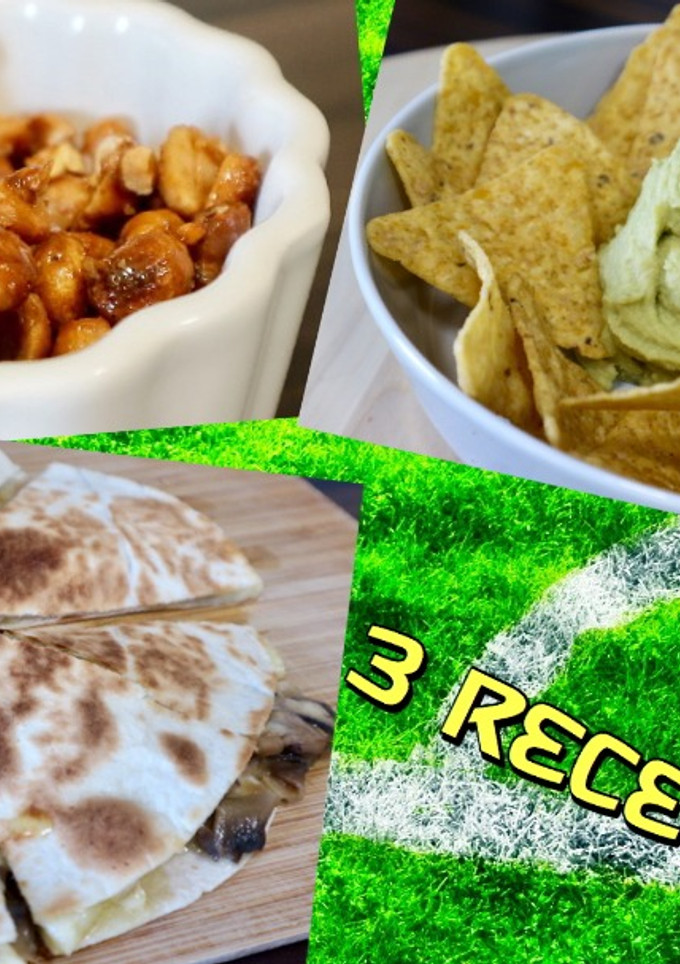 Una foto de 3 recetas fáciles y rápidas para disfrutar del mundial