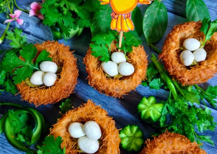 Steps to Prepare Quick Potato Bird Nest