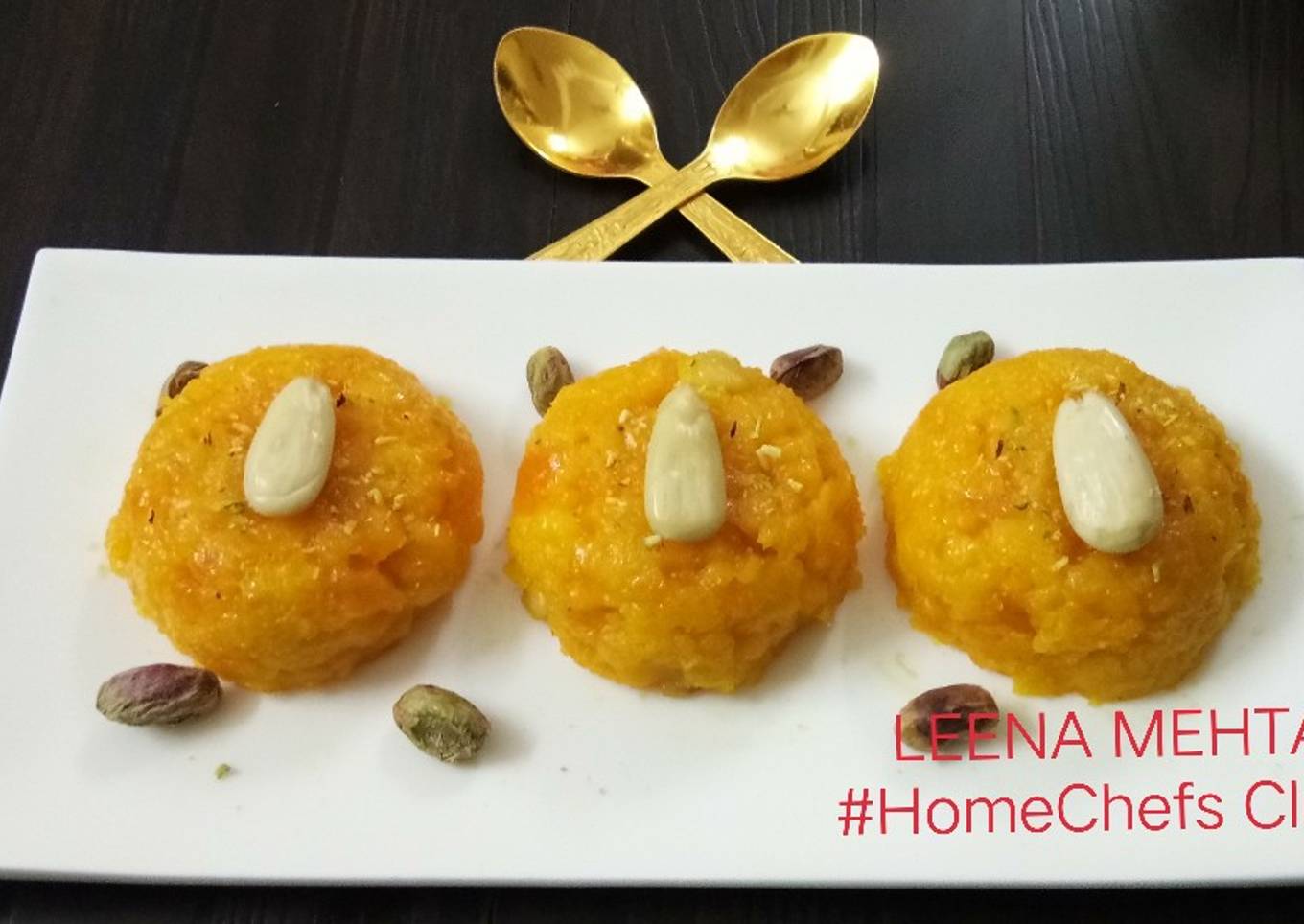 Masoor custard halwa