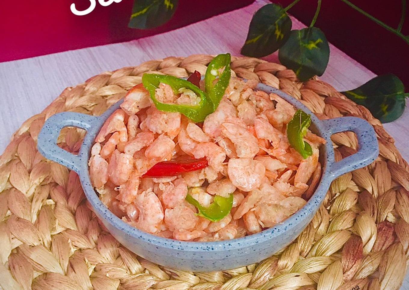 Tumis Udang Bajang Sederhana