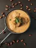Peanut rajma kofta curry