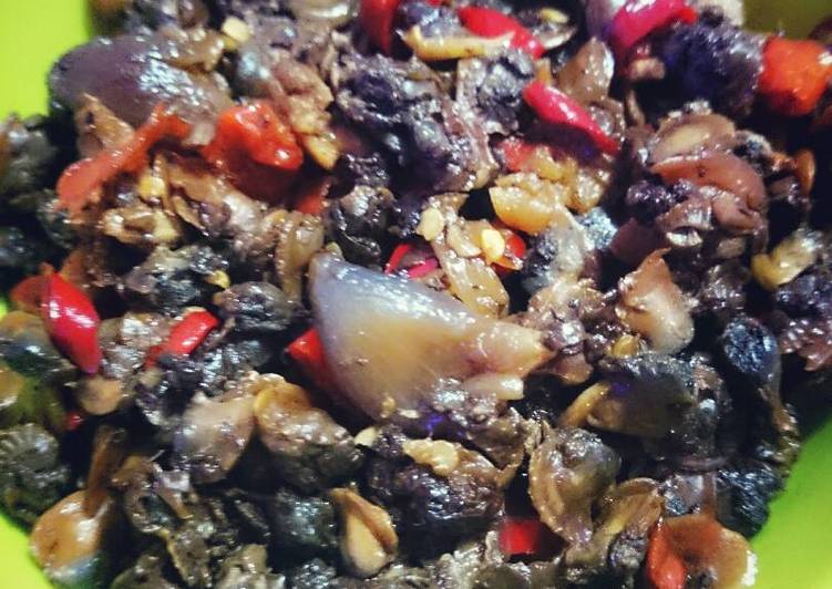 Tumis kecap kerang dara