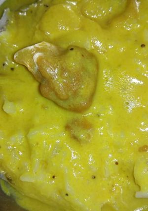 A picture of Kadi Pakoda.