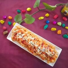 रेड साॅस पास्ता माईक्रोनी #pasta #TRR #W4 #FEB #Macaroni A picture of रेड साॅस पास्ता माईक्रोनी #pasta #TRR #W4 #FEB #Macaroni.