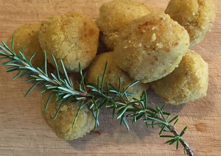 Crocchette di lenticchie e miglio