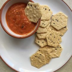 A picture of Homemade Roasted Salsa.