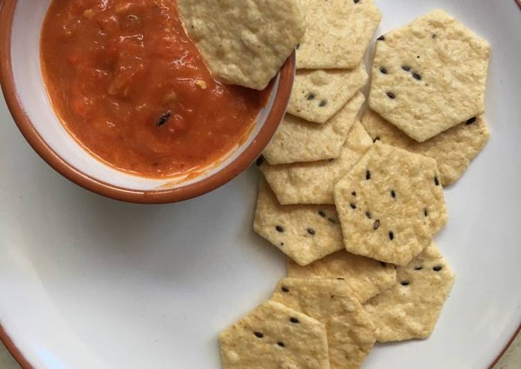 Easiest Way to Prepare Super Quick Homemade Homemade Roasted Salsa