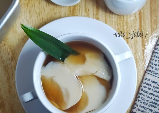 Resep Tahu Tahwa Kembang Tahu Kuah Gula Merah Jahe Oleh Mira Jabir