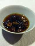 Dulce de ciruelas pasas con nuez