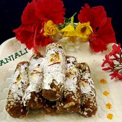 Healthy Dry Fruit Dates Roll A picture of Healthy Dry Fruit Dates Roll.