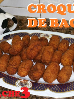 Una foto de Croquetas de bacalao