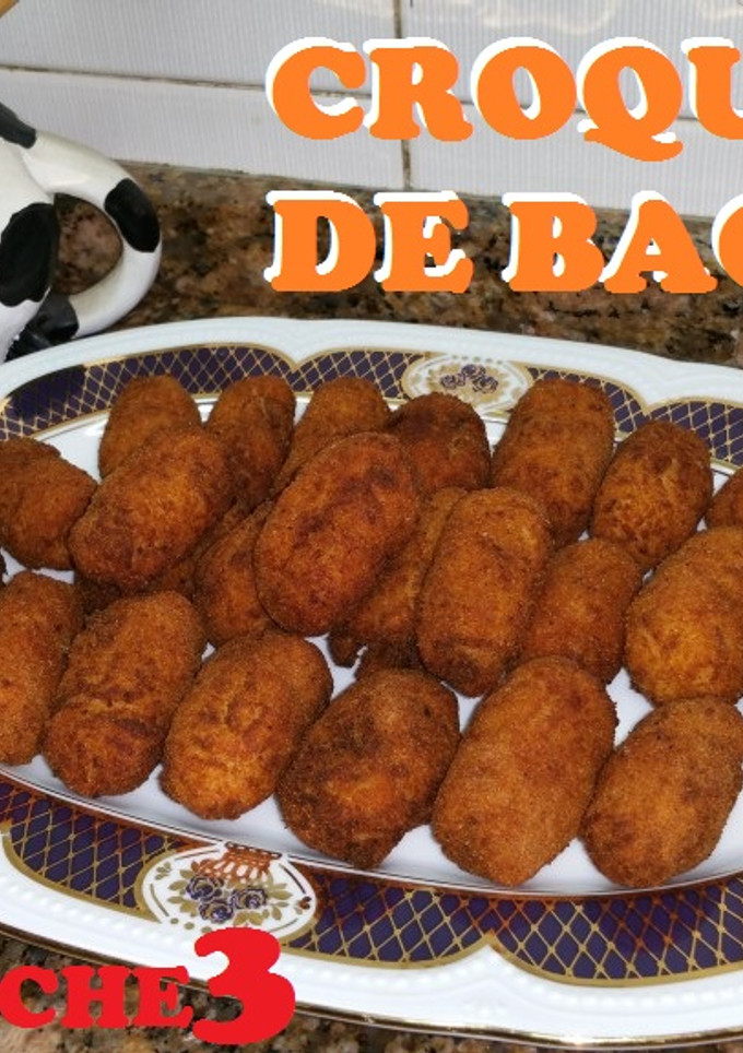 Una foto de Croquetas de bacalao