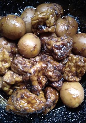 Foto resep 9. Bacem tahu telur
