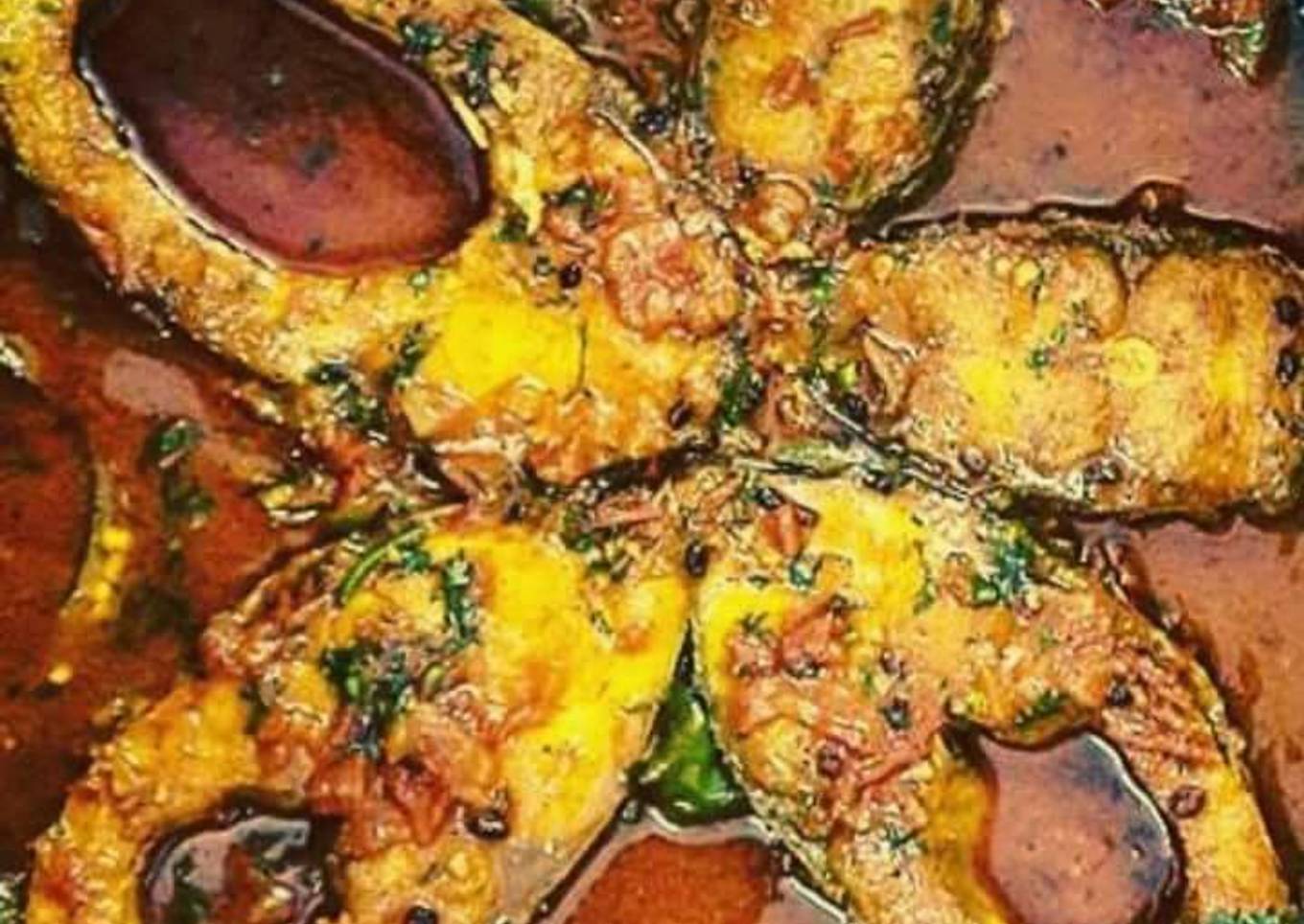 Fish in fried masala