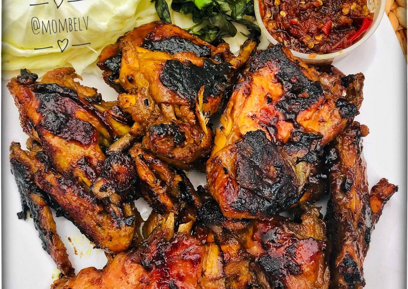 Ayam Bakar Teflon dan sambal