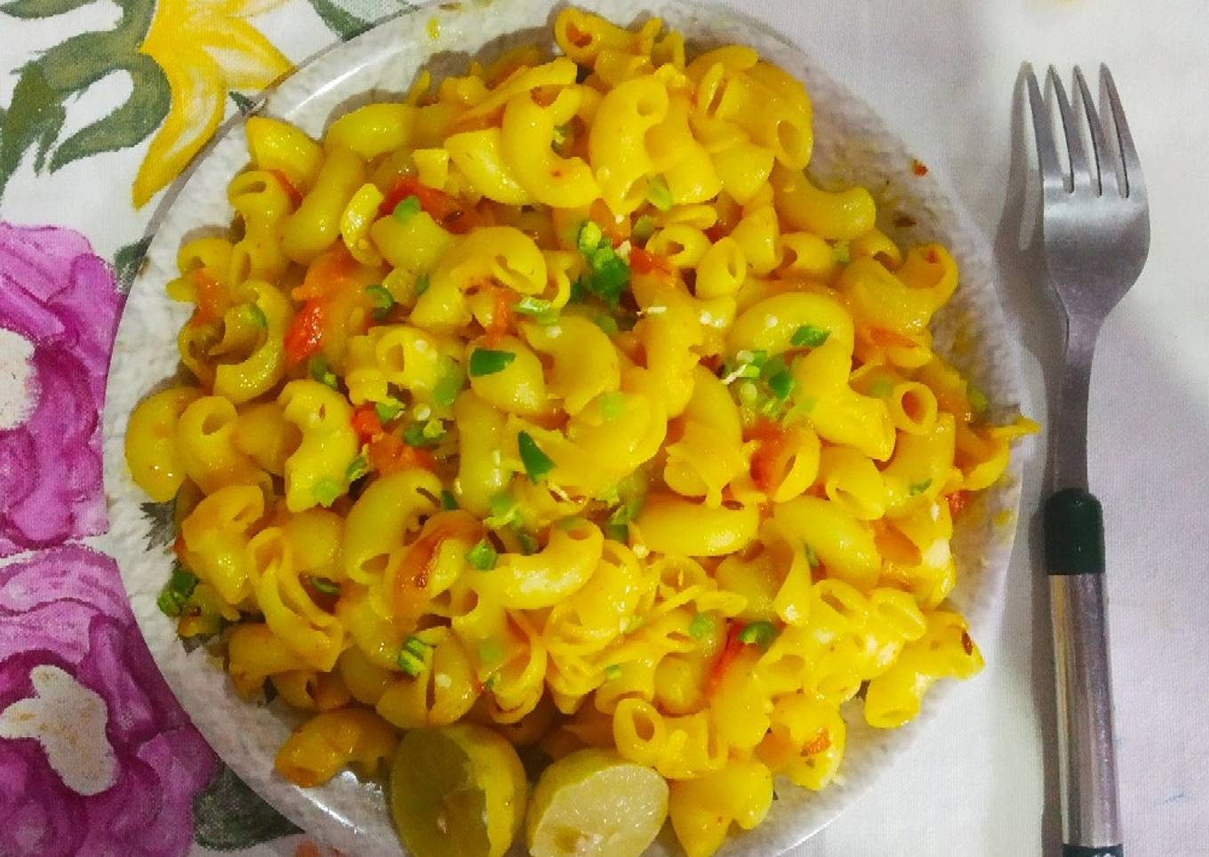 Macaroni (in desi style)