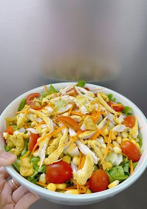 Hình của món Salad Gà xé cay.