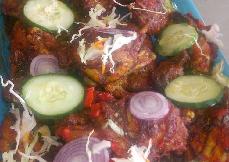 Recipe of Quick Peppered chicken