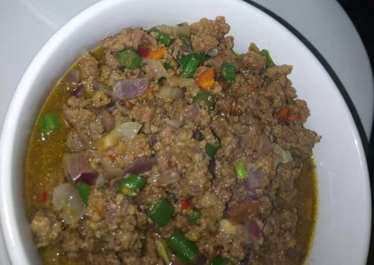 Recipe of Perfect Minced meat sauce