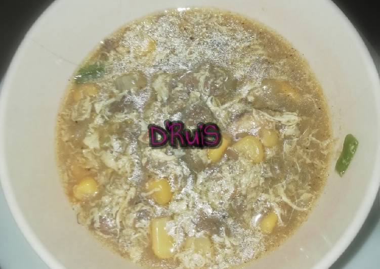 Resep Beef Corn Soup, Menggugah Selera