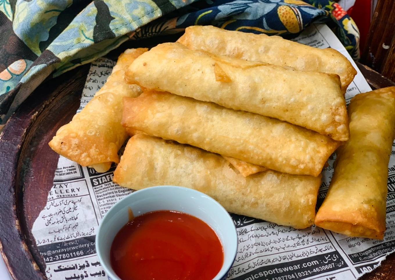 Best ever Pizza Spring rolls 🍕