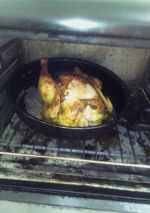 عکسی از دستور مرغ تو فر😋