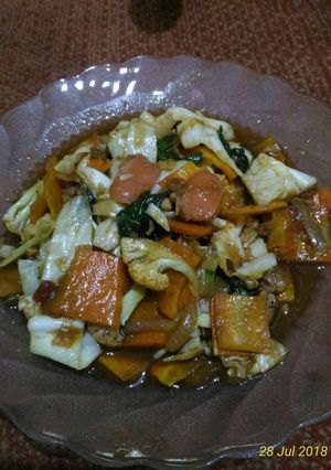 Foto resep Capcay Goreng Manis