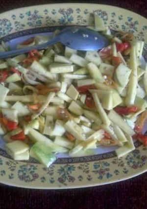 Foto resep Rujak Mangga Kering
