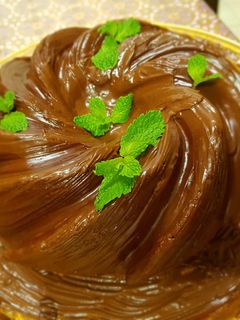 صورة لوصفة كيكة النعناع 😋🌱