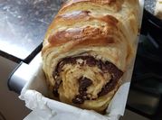 Una foto de rellenos de hojaldre de nocilla