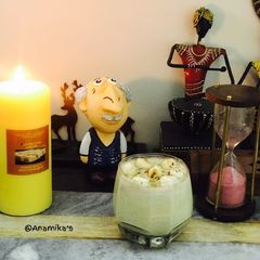 A picture of Dry-Fruits & Makhana Milk Shake 💁🏻‍♀️.