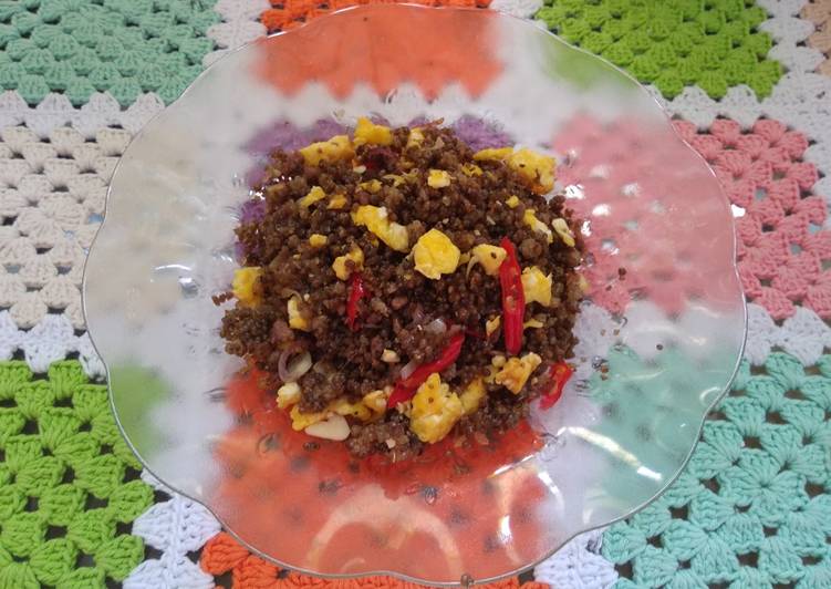Recipe of Perfect Nasi Goreng Tiwul