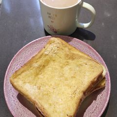 A picture of My Version of French Toast.
