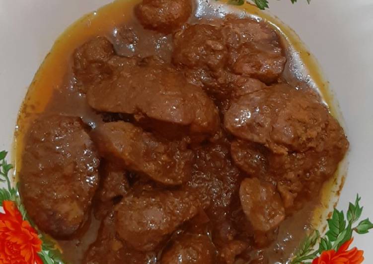 Cara mudah memasak Semur Ati Ampela Bumbu Medok Anti Gagal