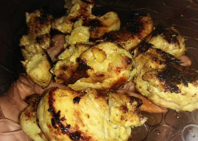 Cara Praktis Menyiapkan Ayam bakar teflon enak tapi simple Yang Bisa Manjain Lidah