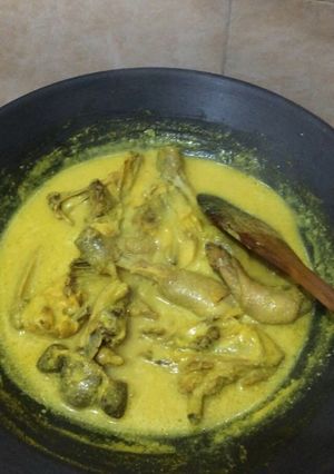 Foto resep Ayam goreng bumbu kuning No MSG