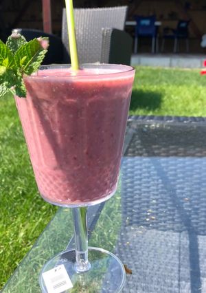 O poză a rețetei Shake de fructe.
